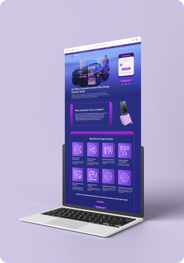 MotorHub Dashboard Platform